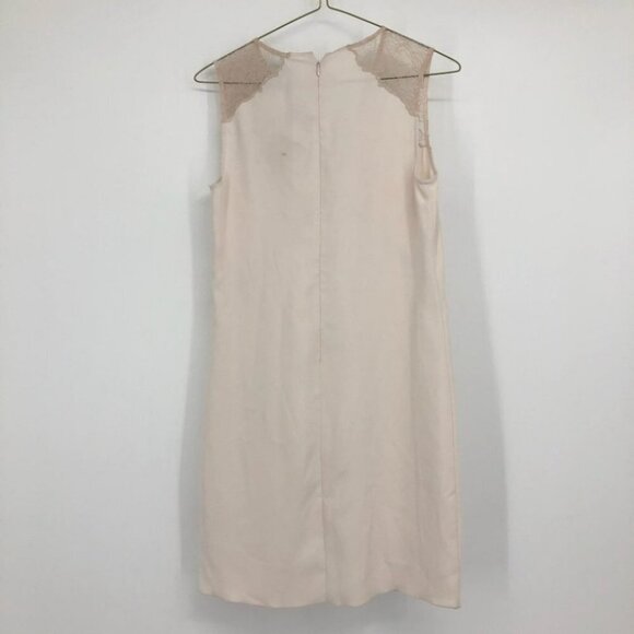 NWT  Allsaints Prism mini Dress Oyster White lace size 2 w/flaw - Picture 13 of 15